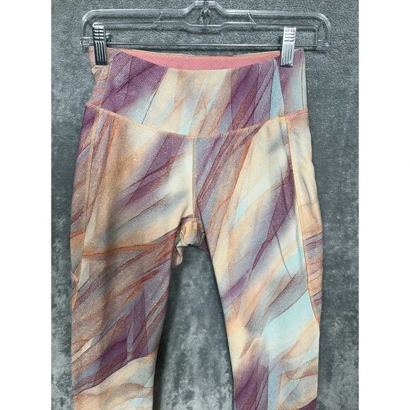 Calia by Carrie Underwood Abstract Marble Leggings Size Small - Picture 4 of 16